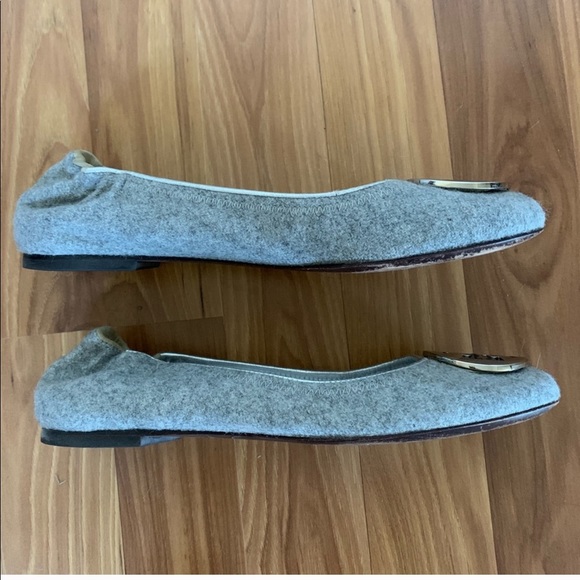 Tory Burch felt wool Reva flats - Picture 7 of 8